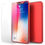 Thumbnail: Caseflex Iphone X Shockproof Hybrid 360 With Glass Screen Protector - Red