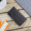Thumbnail: Olixar Leather-Style iPhone X Wallet Stand Case - Black