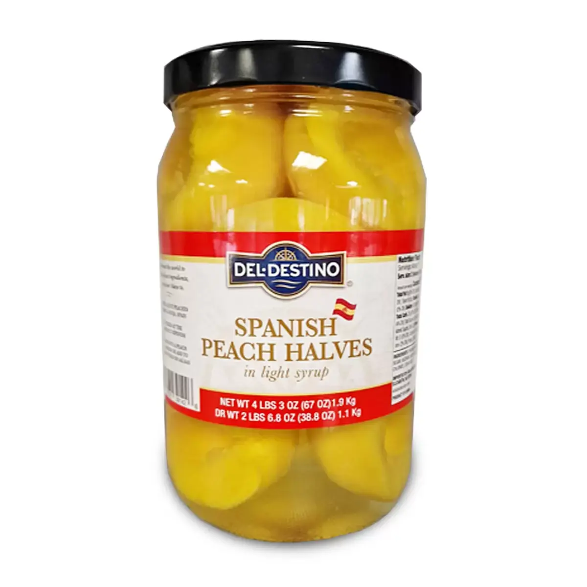 ハーフピーチシロップ漬け 1.9kg