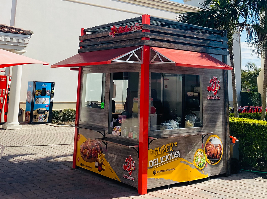 DJs Chicken and Fries Kiosk at International Drive Premium Outlet Orlando