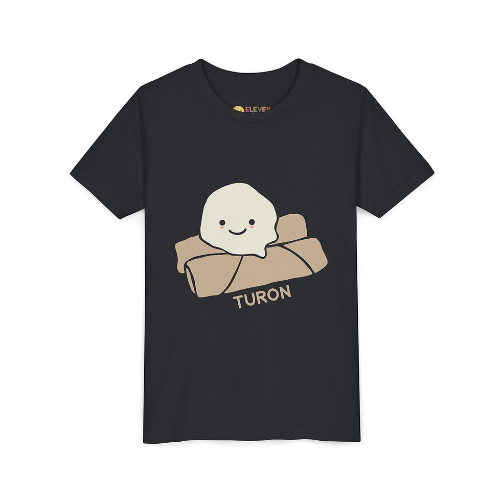 Thumbnail: Cute Turon Short Sleeve Tee for Kids - Fun Dessert Design