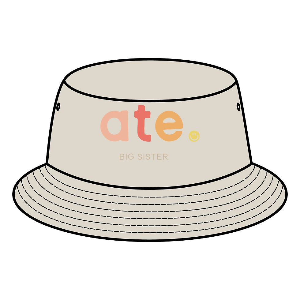 Thumbnail: ATE aka Big Sister Bucket Hat - Fun and Stylish Gift for Siblings