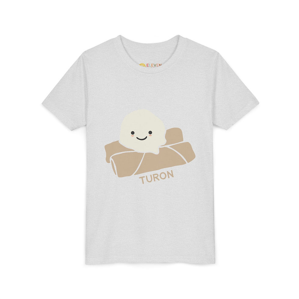 Thumbnail: Cute Turon Short Sleeve Tee for Kids - Fun Dessert Design
