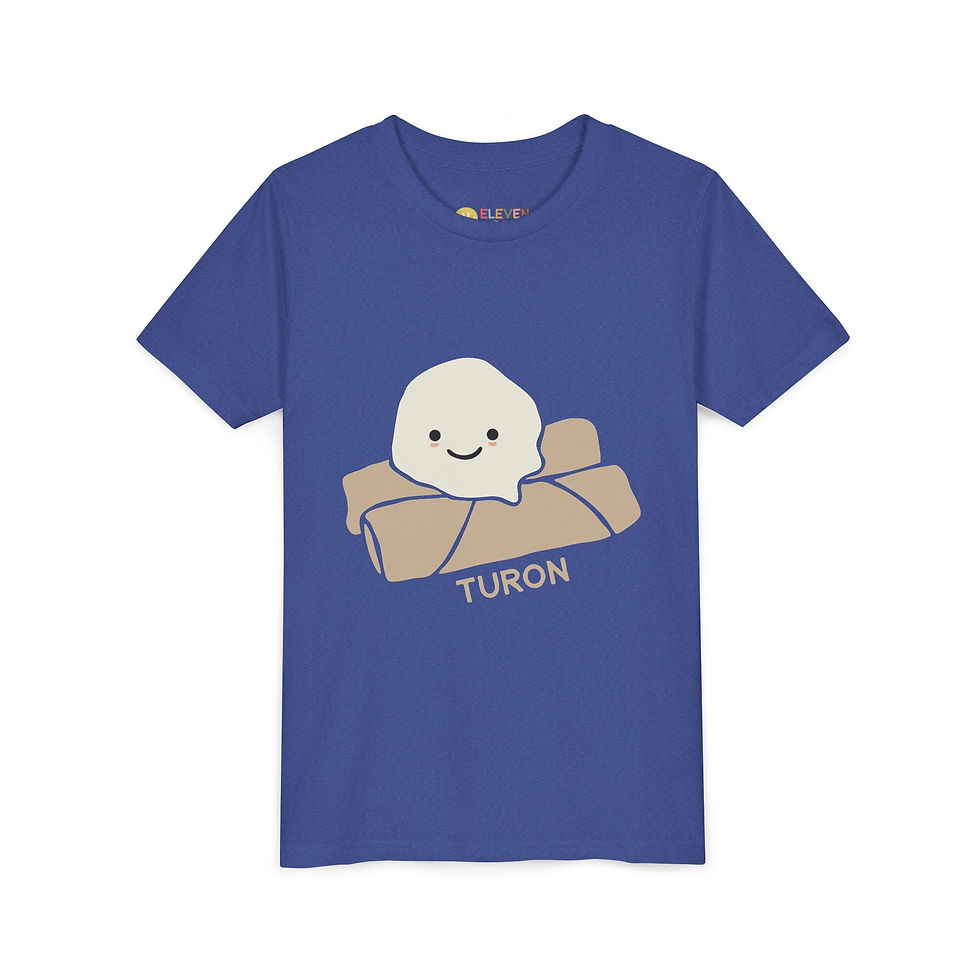 Thumbnail: Cute Turon Short Sleeve Tee for Kids - Fun Dessert Design