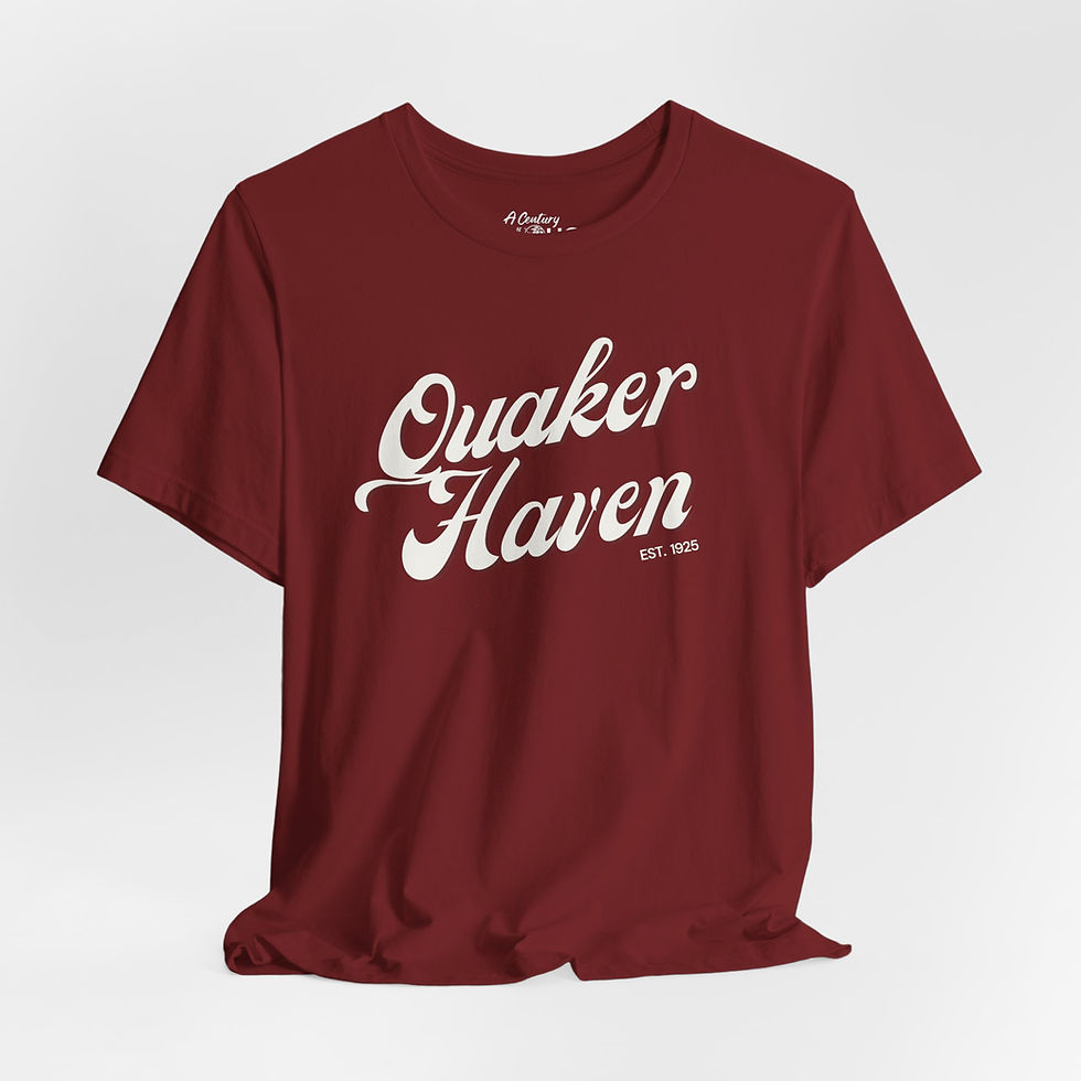 Thumbnail: Retro Quaker Haven Tee