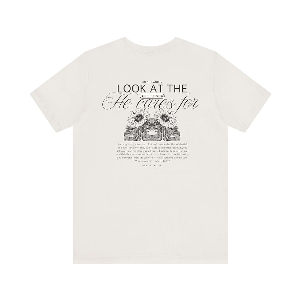 Thumbnail: Matthew 6:28-30 Tee