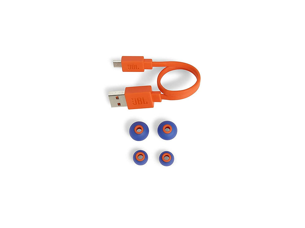 Thumbnail: JBL T110BT Pure Bass Wireless in-Ear Headphones with Mic (Blue)