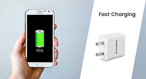 Thumbnail: Ambrane AWC-47 2.1Amp Micro USB Turbo Fast Wall Charger with Charge & Sync Cable