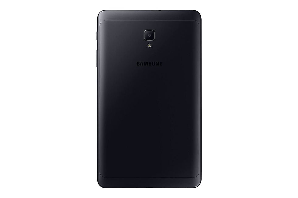 Thumbnail: Samsung Galaxy Tab A 2017 SM-T385NZKAINS Tablet (8 inch, 16GB, Wi-Fi + 4G LTE +