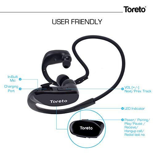 Thumbnail: Toreto Wireless Stereo Headset Monotone-TOR 265