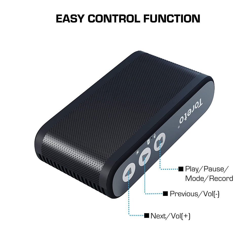 Thumbnail: Toreto Pro Booster-2, 331 3W Portable Bluetooth Speaker with Mic/TF-Card/FM/AUX