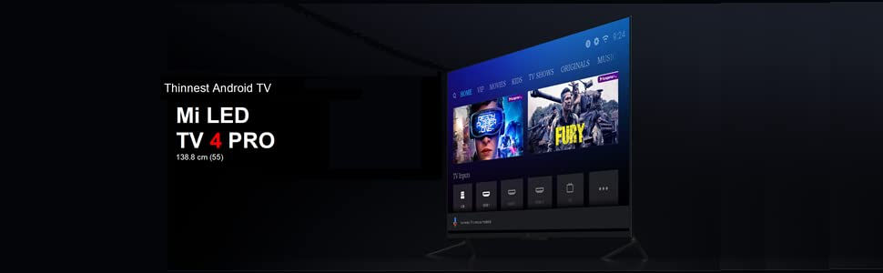 Thumbnail: Mi LED TV 4X PRO 138.88 cm (55 Inches) Ultra HD Android TV (Black)
