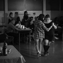 Exhibición de Tango sin Abuso en el día de la mujer