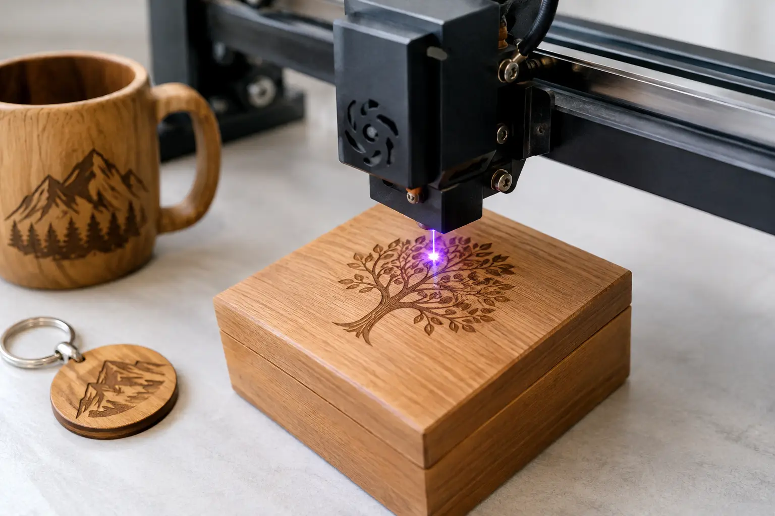 How Does Laser Engraving Work on Custom Gifts?