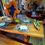 Miniature : Set de une Table + 2 bancs en Suar