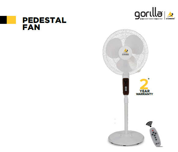 ATOMBERG Pedestal Fan | Core Eco Store