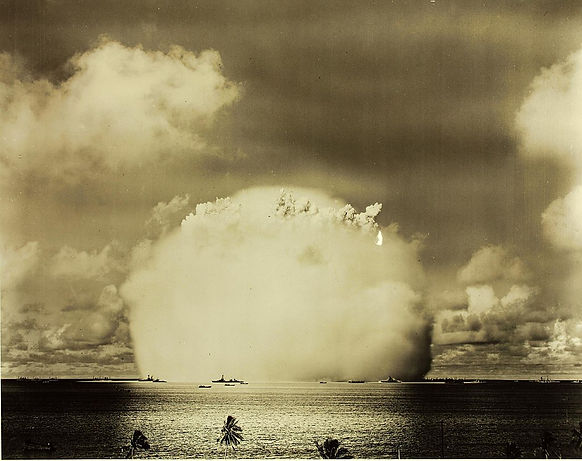 Atomic Bomb Test, Bikini Island, 1946