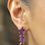 Thumbnail: Amethyst Dangling Earrings