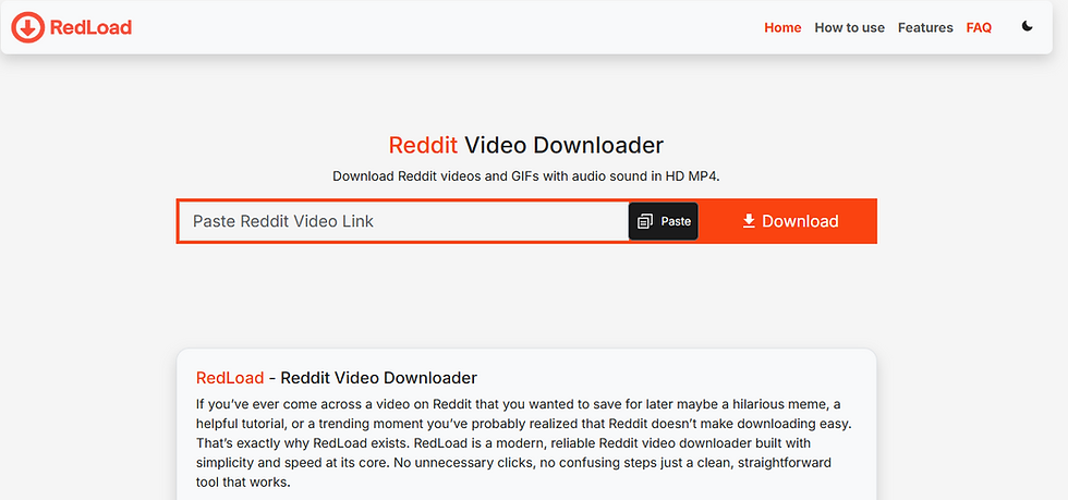 Reddit Downloader Video HD