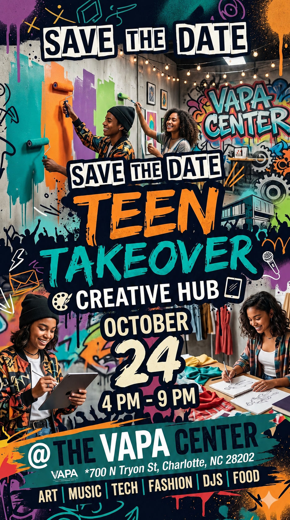 TEEN TAKEOVER Creative Hub