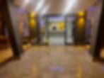Altinersan Hotel entry at night