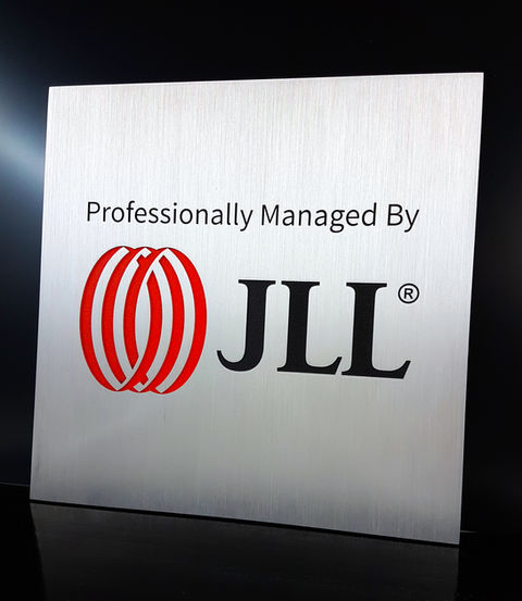 JLL Plaque Paint Filled