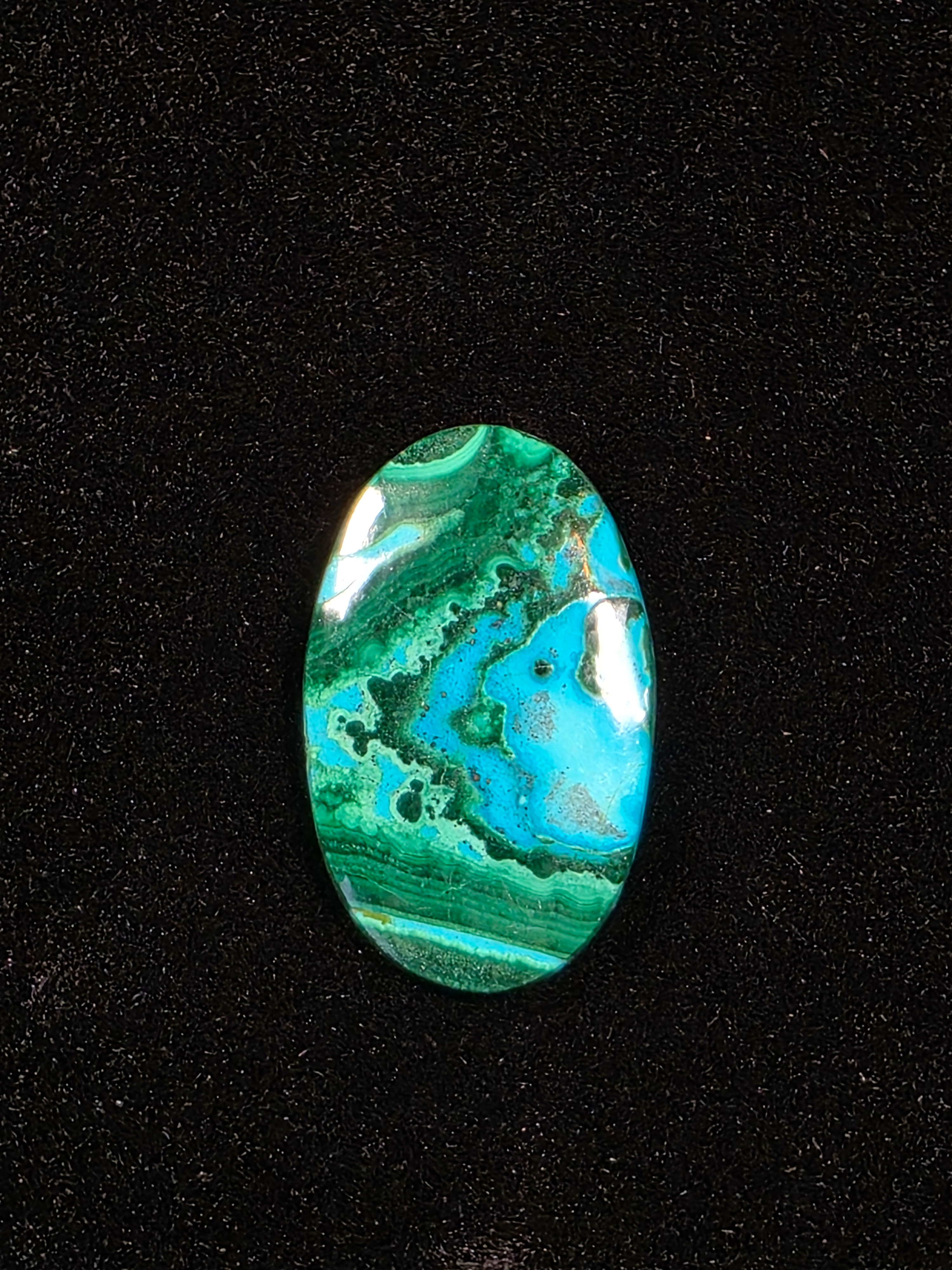 Malachite with Chrysocolla (Malacholla)