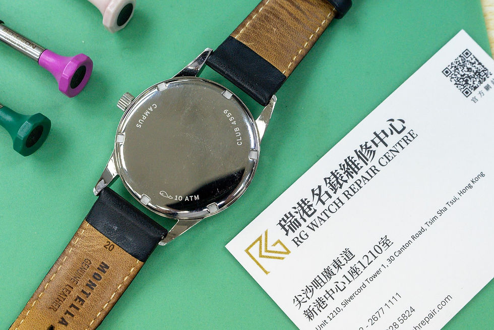 【維修案例】NOMOS Club Campus 38 抹油保養 | 上鏈變緊修復 | 瑞港名錶