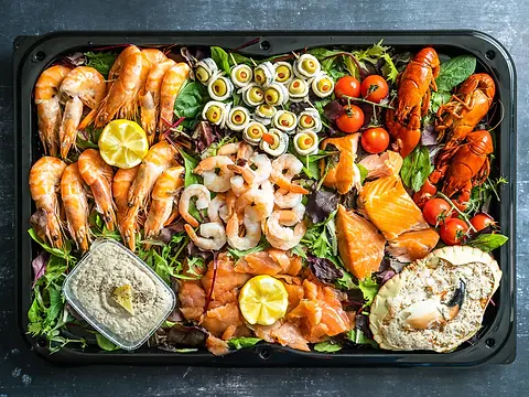 Medium Sharing Cornish Seafood Platter