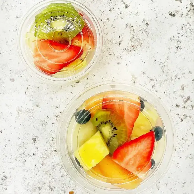 Fresh Fruit Salad Pot - Regular Size (8oz) by Salt Wind Catering