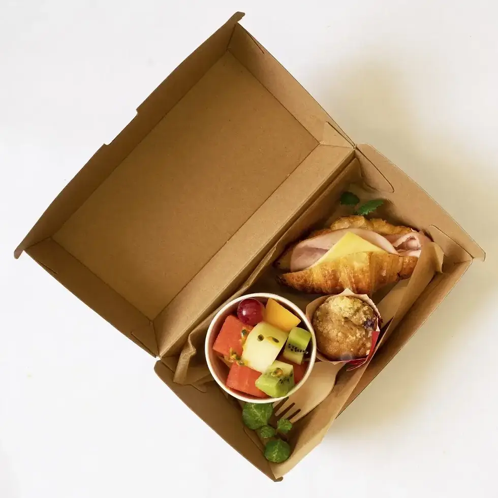 Light Breakfast Box | Catering Delivery Cornwall