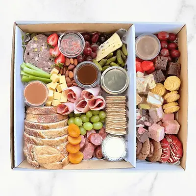 Ploughman's & Sweet Combo Platter - Large — Salt Wind Catering