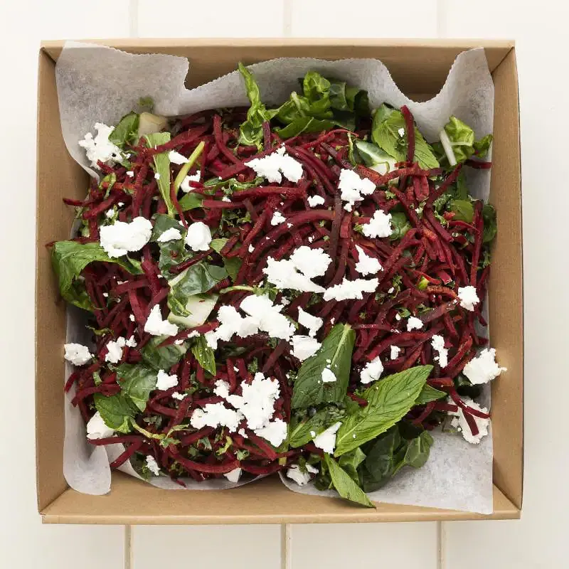 The Beetroot, Greens & Avocado Salad Platter by Salt Wind Catering