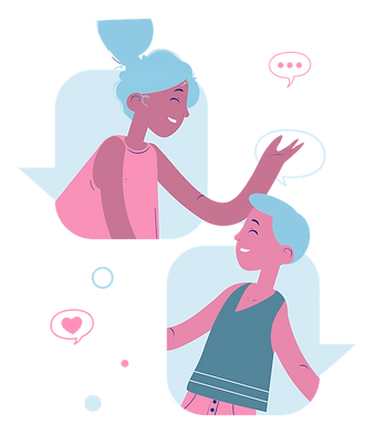 Illustrations of friends catching up.png