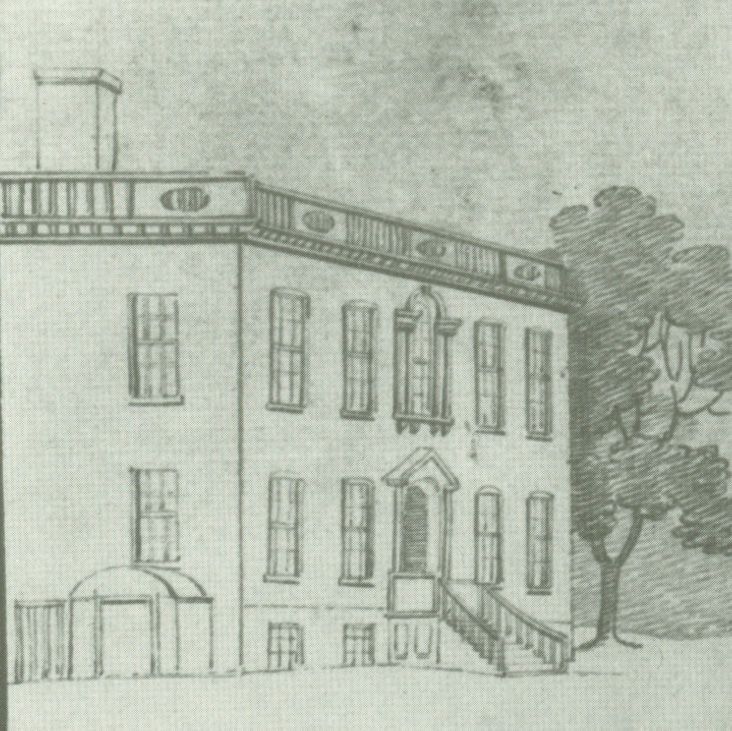 Sketch of the rebuilt Clermont, c.1790