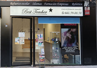 escaparate academia Best Teacher