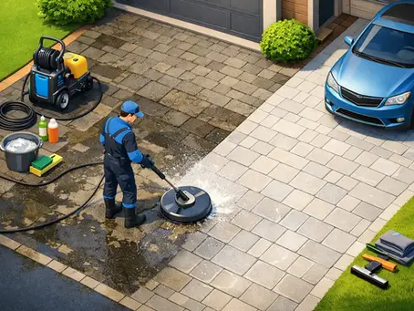 Driveway Cleaning Services That Actually Last