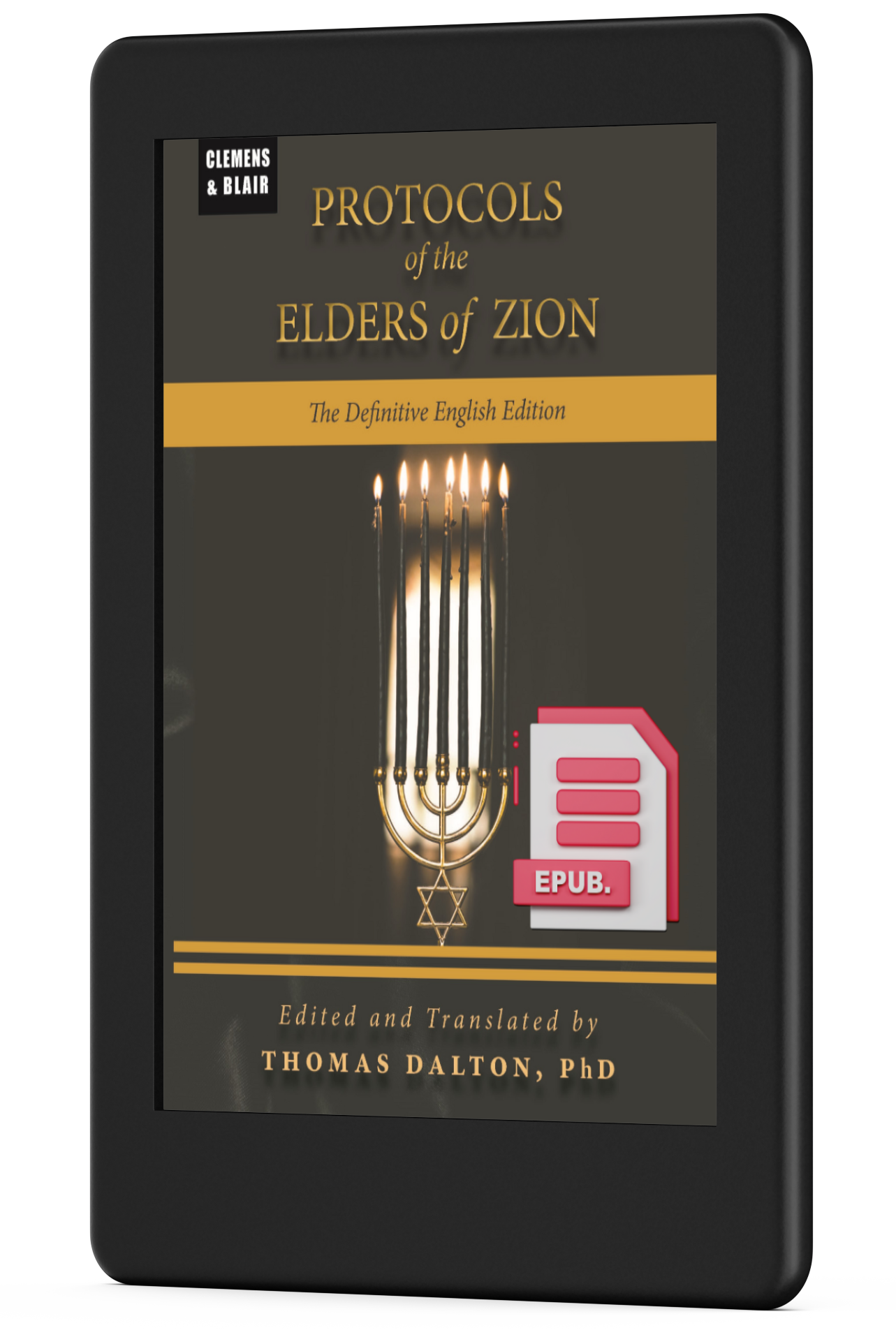 PROTOCOLS OF THE ELDERS OF ZION (EPUB)