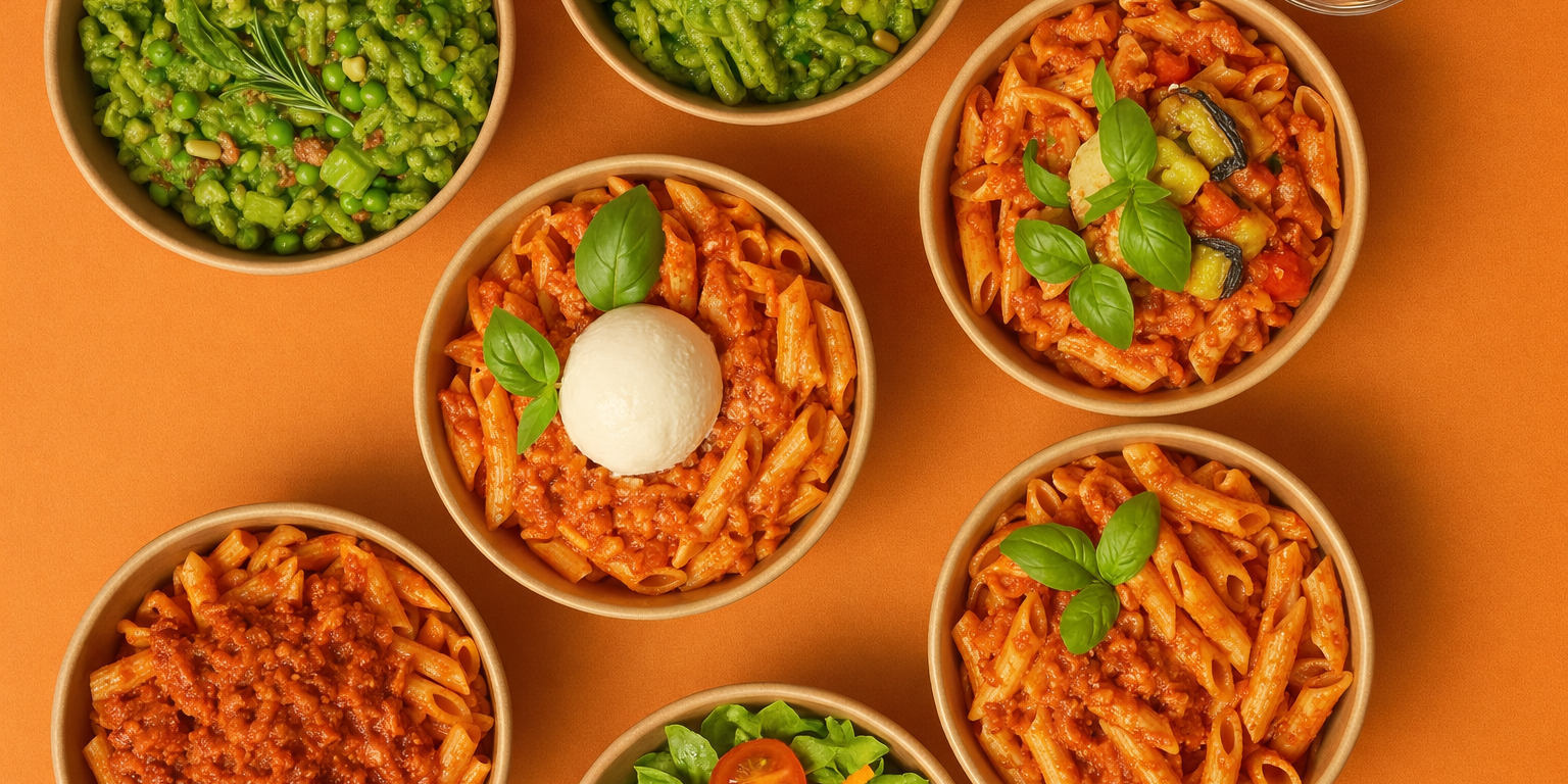 Arranged Food and Objects