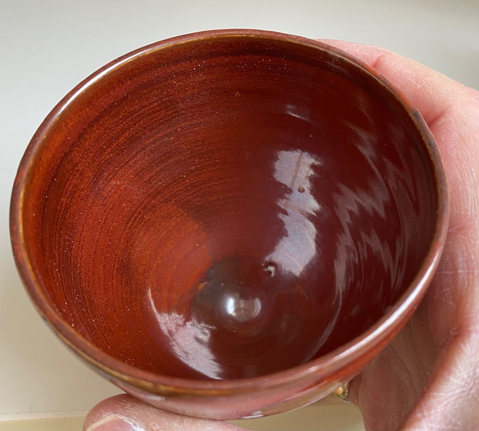 Thumbnail: A pair of cups in orange-red