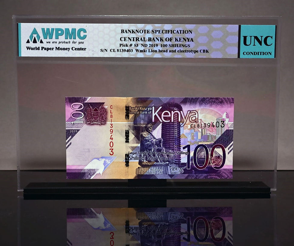 Kenya 100 Shillings Banknote, 2019, P-53, UNC
