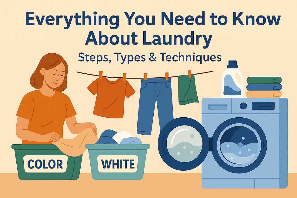 Everything You Need to Know About Laundry