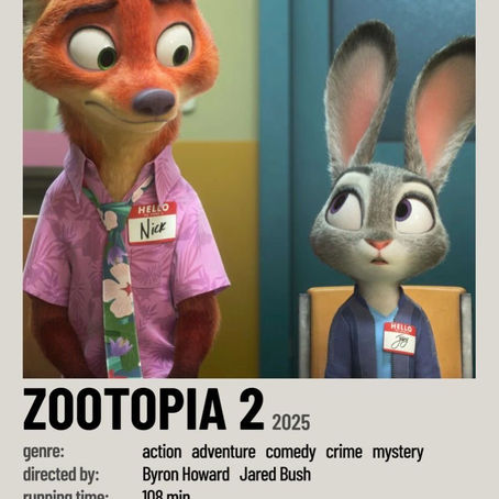 Zootopia 2 (2025) Review