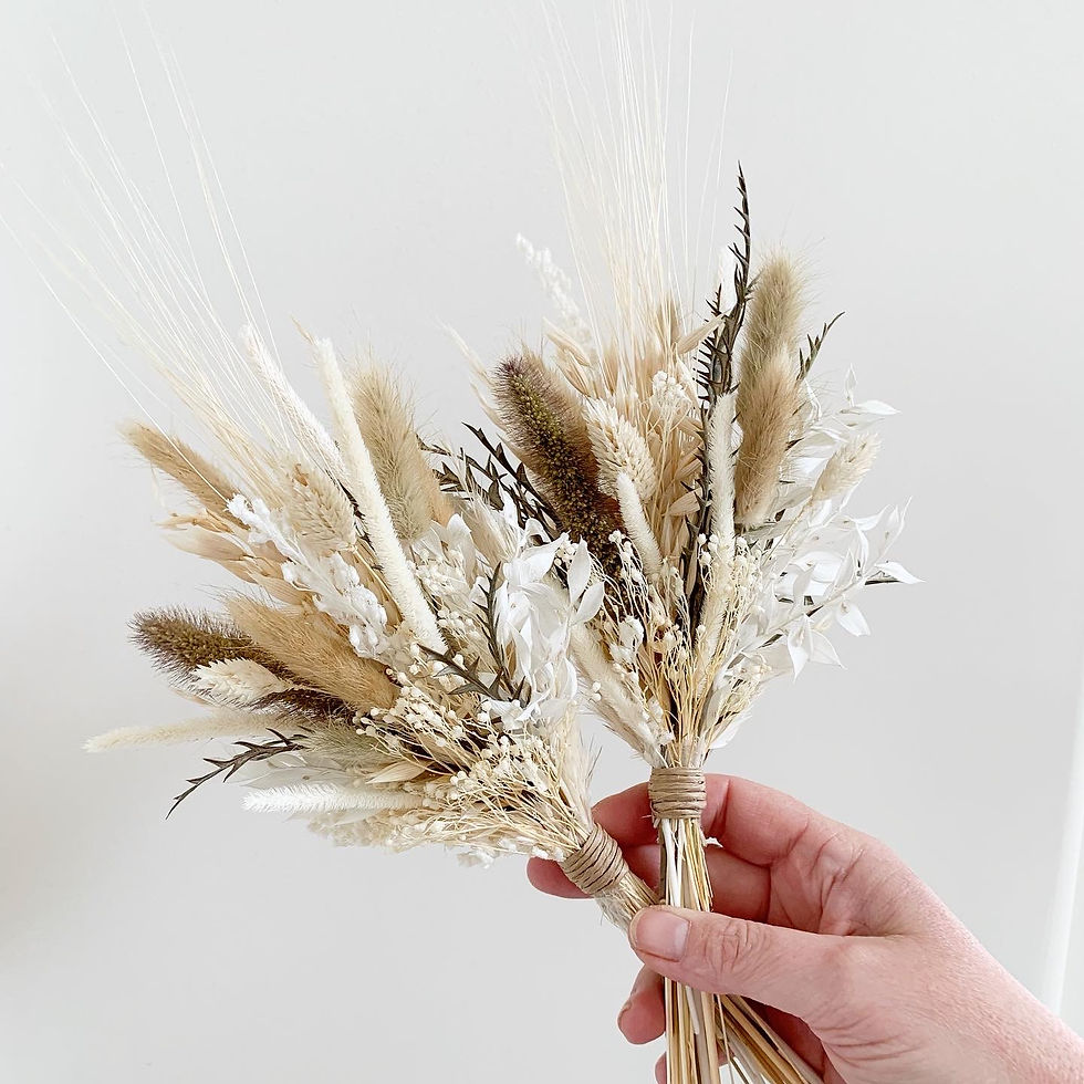 Mini Dried Bouquets (without Bottle Vase)