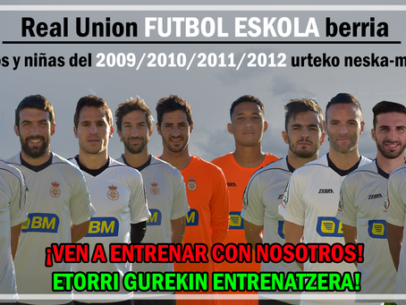 Real Union futbol eskola berria