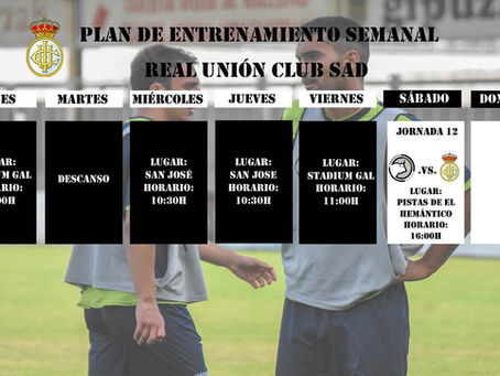 Plan de entrenamiento semanal