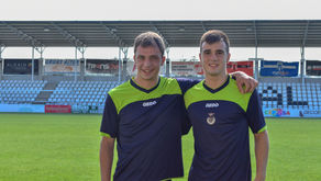 Aitor Aranzabe e Iñaki Recio en su presentación