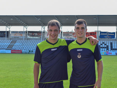 Aitor Aranzabe e Iñaki Recio en su presentación