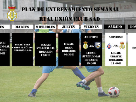 Plan de entrenamiento semanal