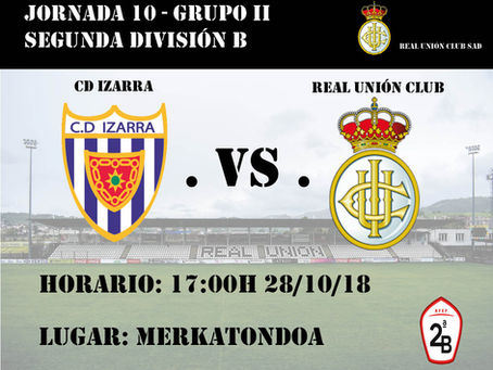 JORNADA 10: CD Izarra - Real Unión Club